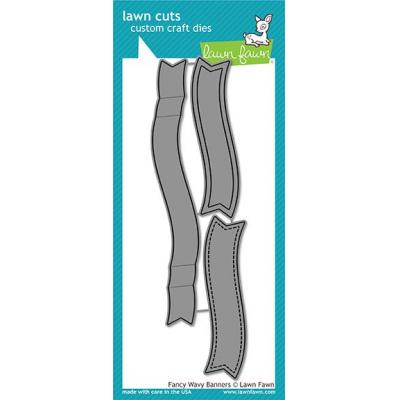 Lawn Fawn Lawn Cuts - Fancy Wavy Banners